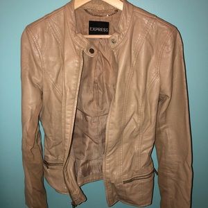 Express faux leather jacket!